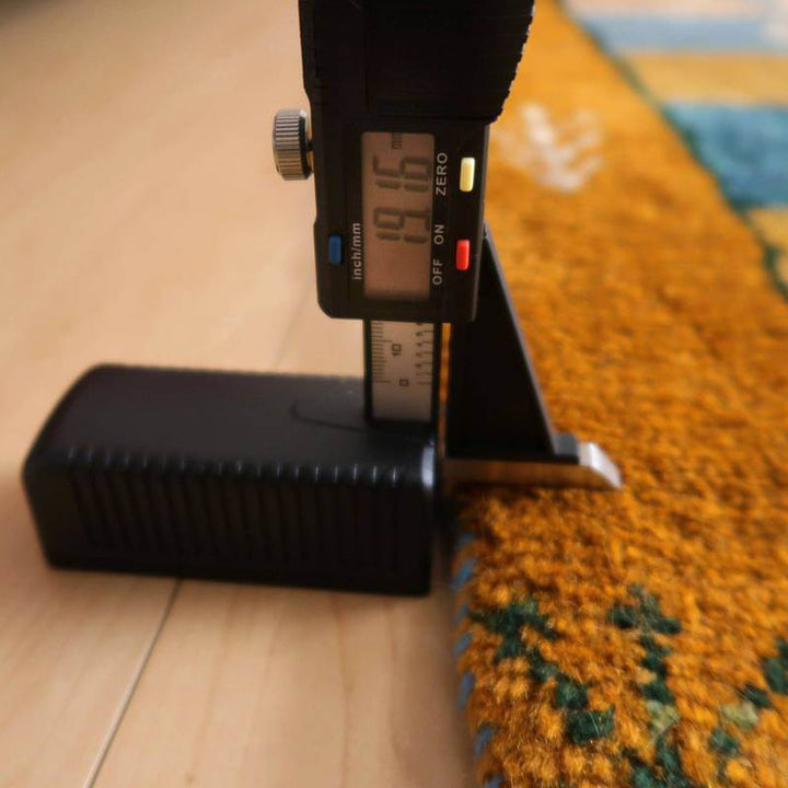 【セミオーダー受付中】  サイズ変更OK　カラー変更OK イラン　シラーズ産　ギャッベ 　（bl-10434）