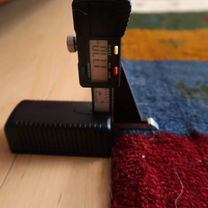 【セミオーダー受付中】  サイズ変更OK　カラー変更OK イラン　シラーズ産　ギャッベ 　（bl-10436）