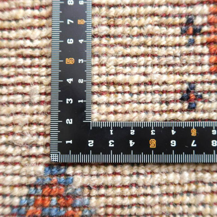 【セミオーダー受付中】  サイズ変更OK　カラー変更OK イラン　シラーズ産　ギャッベ 　（bl-10437）