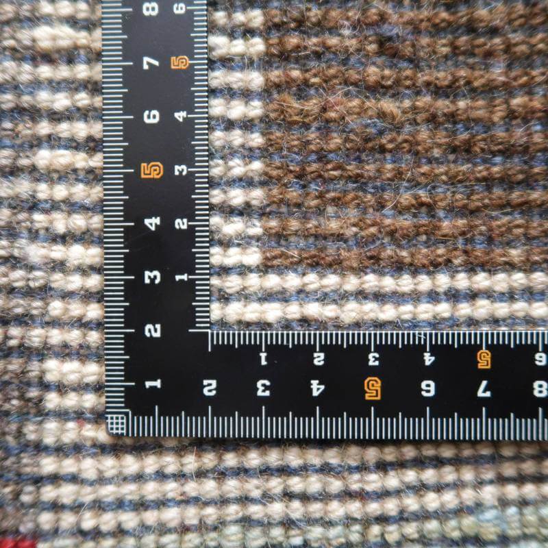 【セミオーダー受付中】  サイズ変更OK　カラー変更OK イラン　シラーズ産　ギャッベ 　（bl-10440）