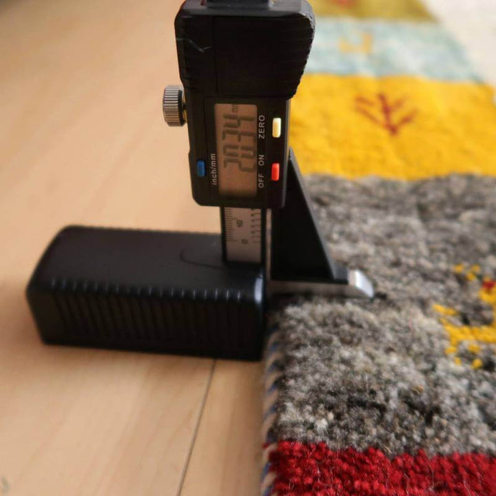 【セミオーダー受付中】  サイズ変更OK　カラー変更OK イラン　シラーズ産　ギャッベ 　（bl-10440）