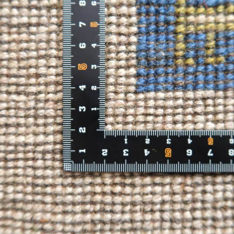 【セミオーダー受付中】  サイズ変更OK　カラー変更OK イラン　シラーズ産　ギャッベ 　（bl-10443）