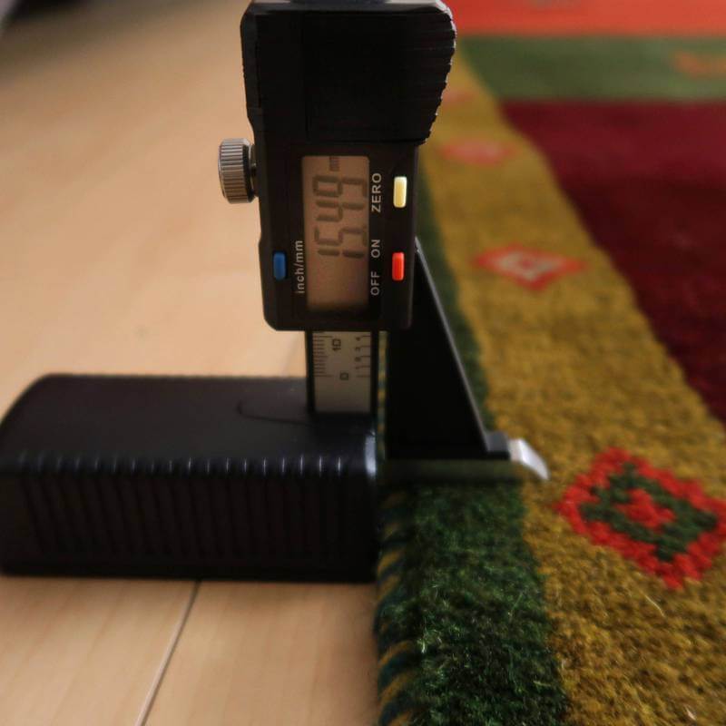 【セミオーダー受付中】  サイズ変更OK　カラー変更OK イラン　シラーズ産　ギャッベ 　（bl-10445）