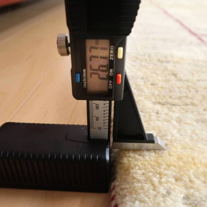 【セミオーダー受付中】  サイズ変更OK　カラー変更OK イラン　シラーズ産　ギャッベ 　（bl-10481）