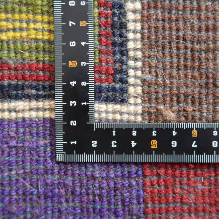 【セミオーダー受付中】  サイズ変更OK　カラー変更OK イラン　シラーズ産　ギャッベ 　（bl-10500）