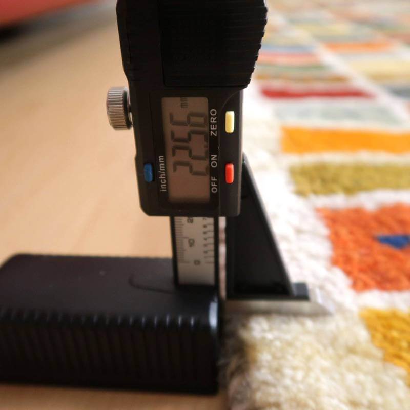 【セミオーダー受付中】  サイズ変更OK　カラー変更OK イラン　シラーズ産　ギャッベ 　（bl-10501）