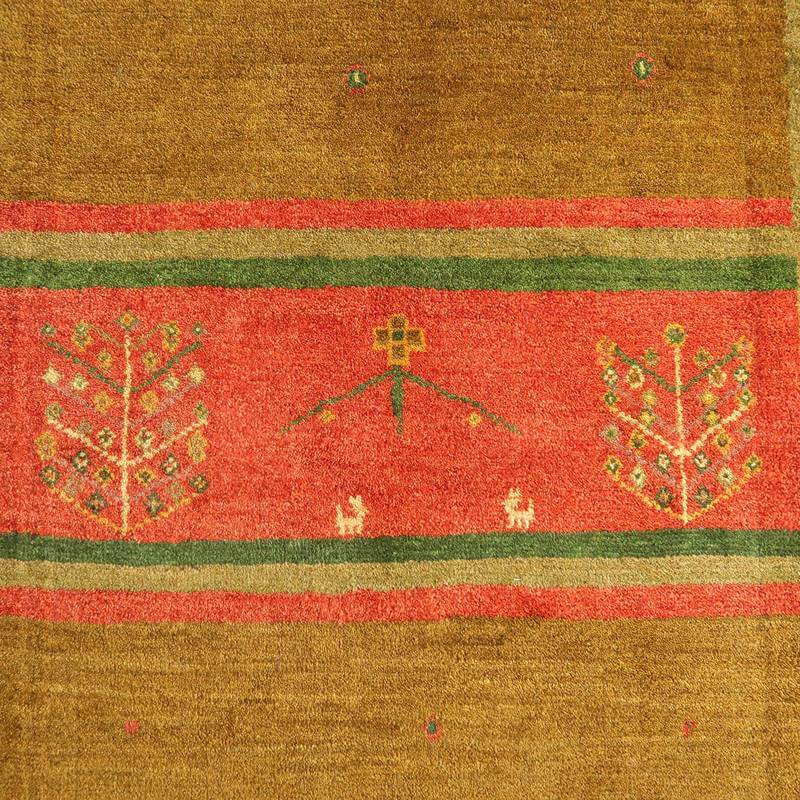 ギャッベ　絨毯 オーダーメイド受付中】イラン シラーズ産 ギャッベ （bl-10527