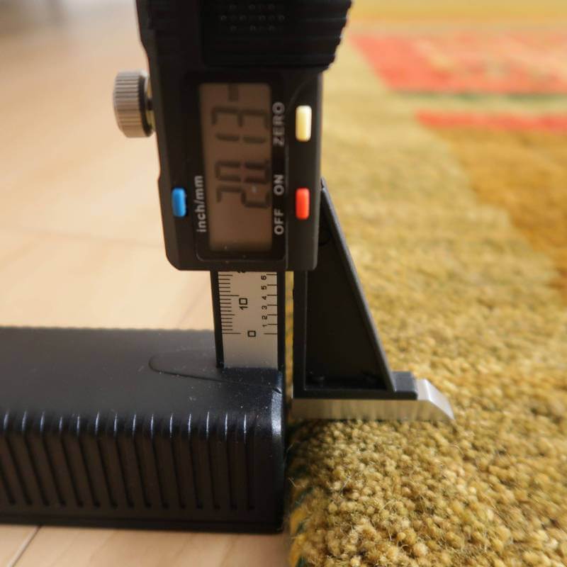 【セミオーダー受付中】  サイズ変更OK　カラー変更OK イラン　シラーズ産　ギャッベ 　（bl-10527）