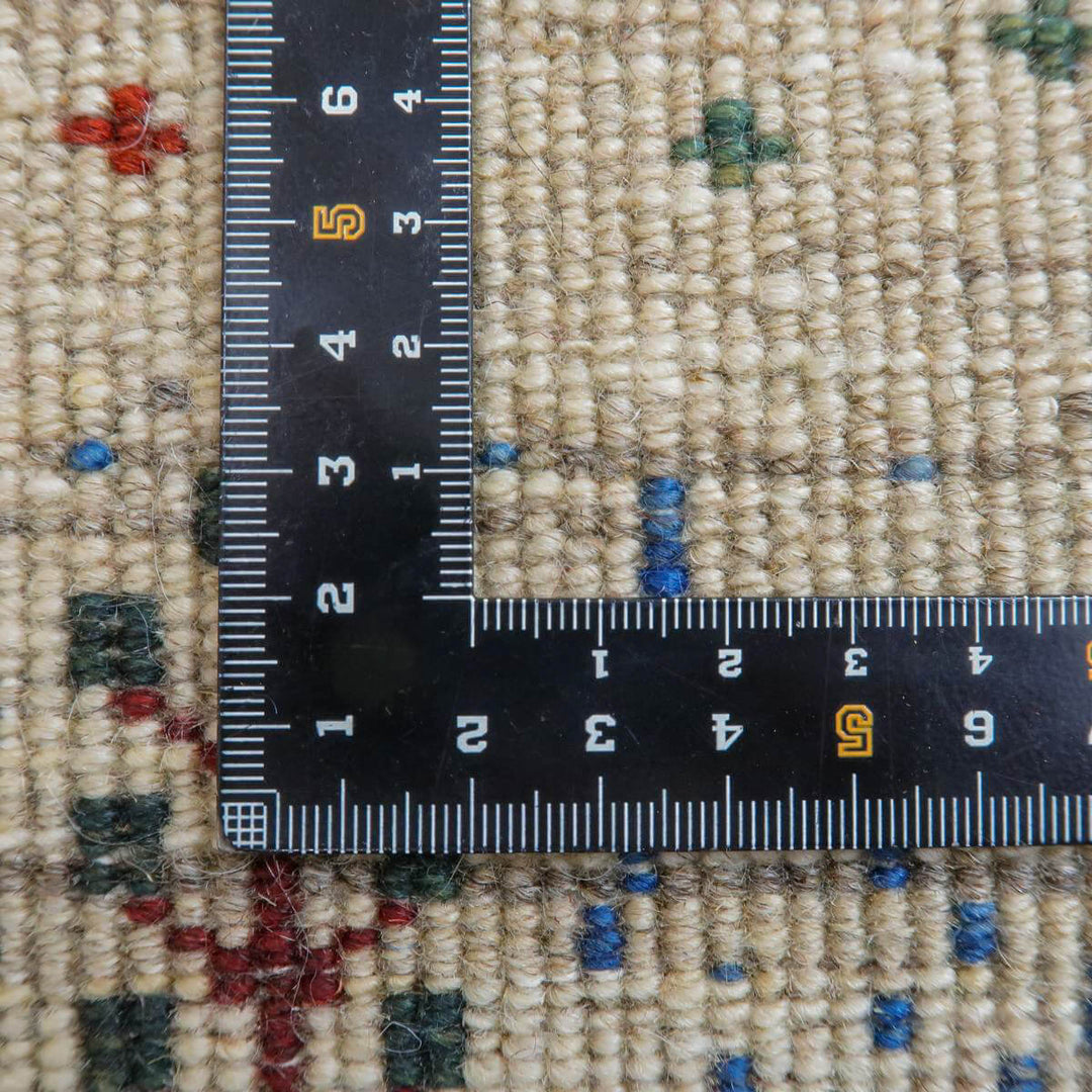 【セミオーダー受付中】  サイズ変更OK　カラー変更OK イラン　シラーズ産　ギャッベ 　（bl-11323）