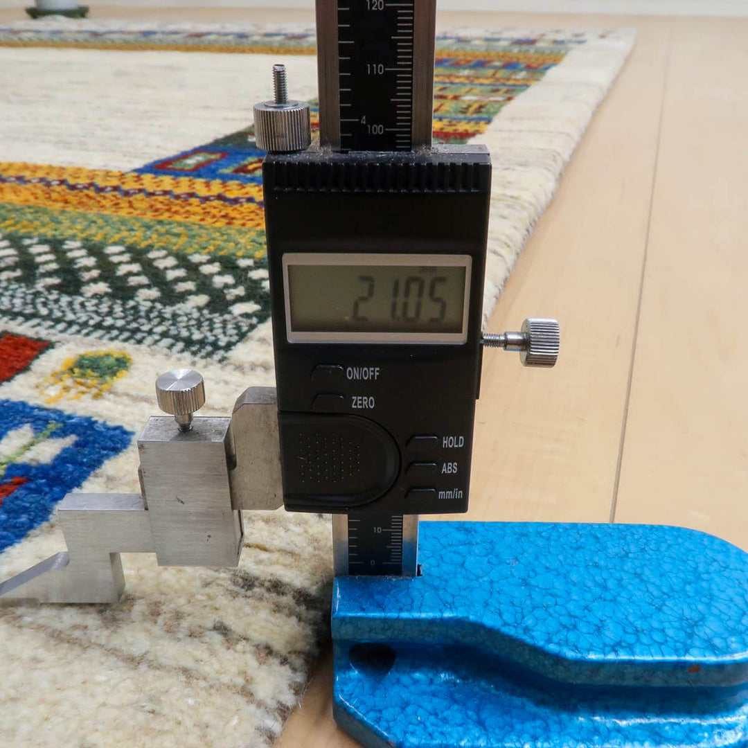 【セミオーダー受付中】  サイズ変更OK　カラー変更OK イラン　シラーズ産　ギャッベ 　（bl-11323）