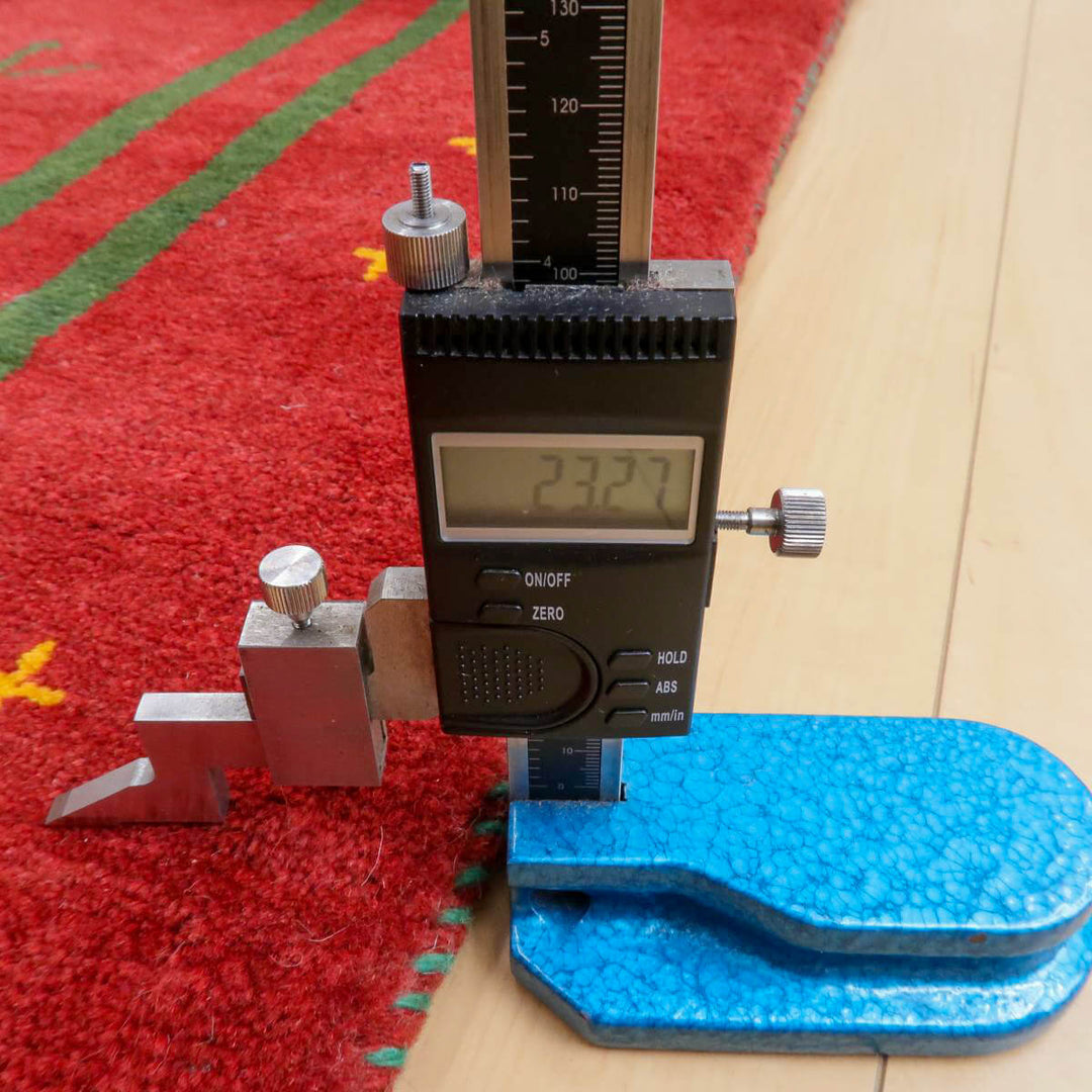 【セミオーダー受付中】  サイズ変更OK　カラー変更OK イラン　シラーズ産　ギャッベ 　（bl-11324）