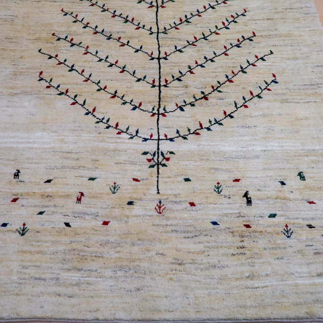 【オーダーメイド受付中】イラン　シラーズ産　ギャッベ 　（bl-11325）