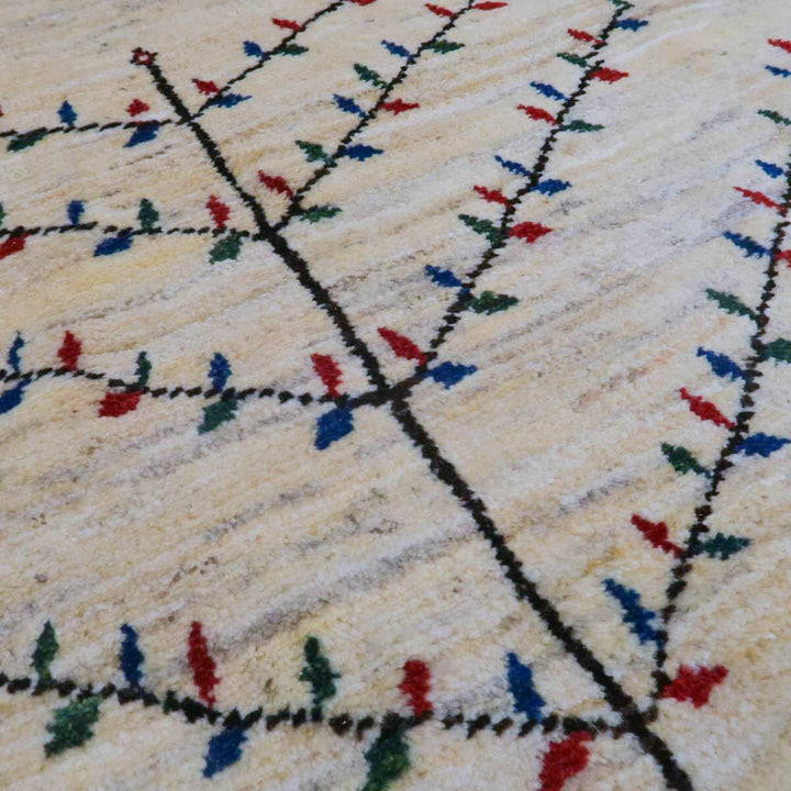 【オーダーメイド受付中】イラン　シラーズ産　ギャッベ 　（bl-11325）