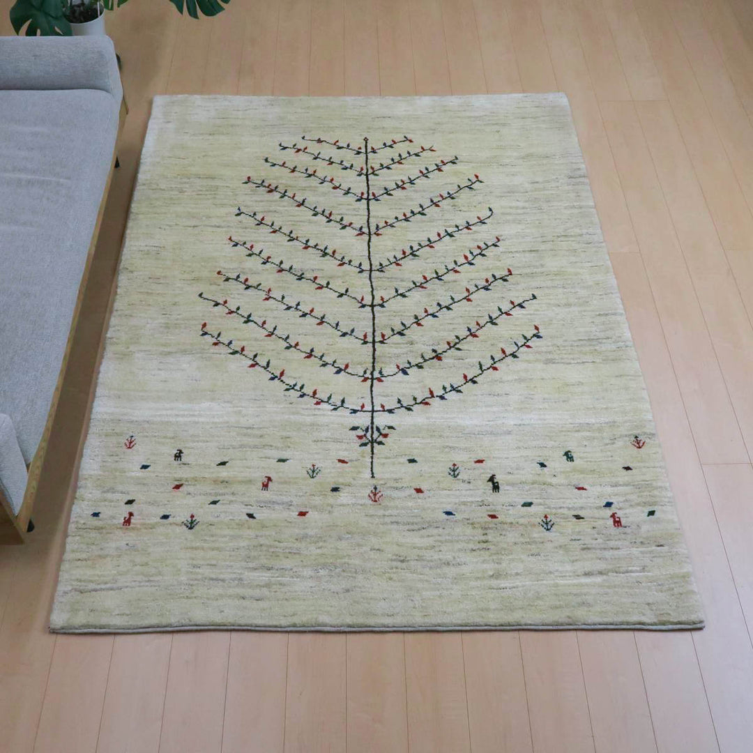 【オーダーメイド受付中】イラン　シラーズ産　ギャッベ 　（bl-11325）