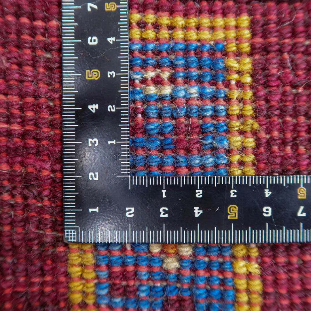 【セミオーダー受付中】  サイズ変更OK　カラー変更OK イラン　シラーズ産　ギャッベ 　（bl-11326）