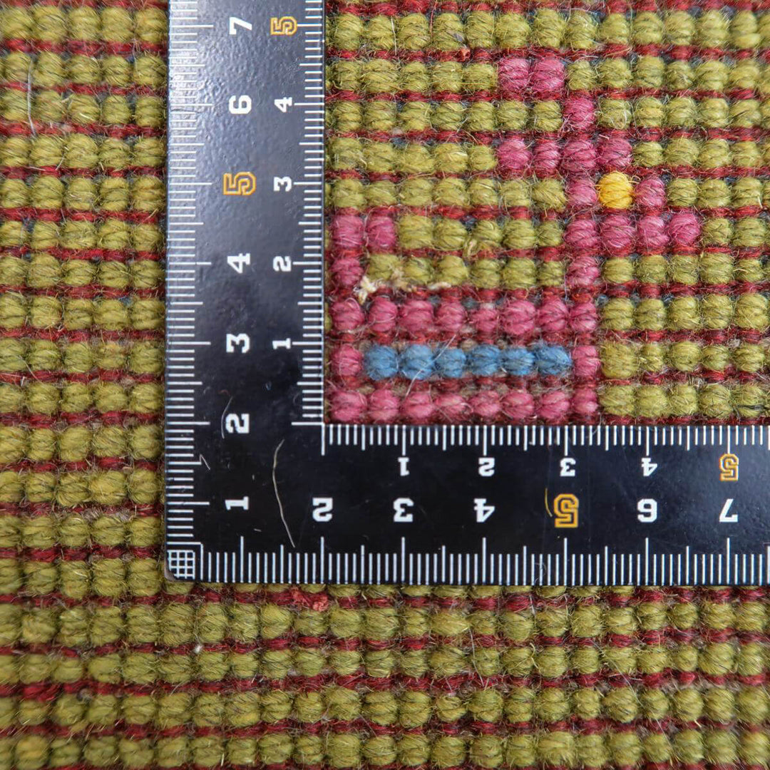 【セミオーダー受付中】  サイズ変更OK　カラー変更OK イラン　シラーズ産　ギャッベ 　（bl-11328）