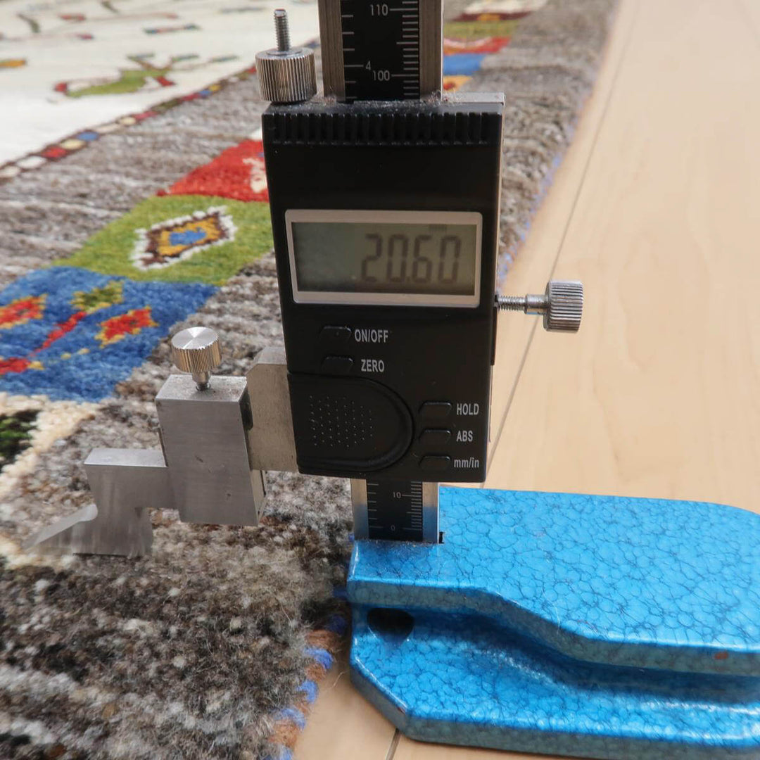 【セミオーダー受付中】  サイズ変更OK　カラー変更OK イラン　シラーズ産　ギャッベ 　（bl-11329）