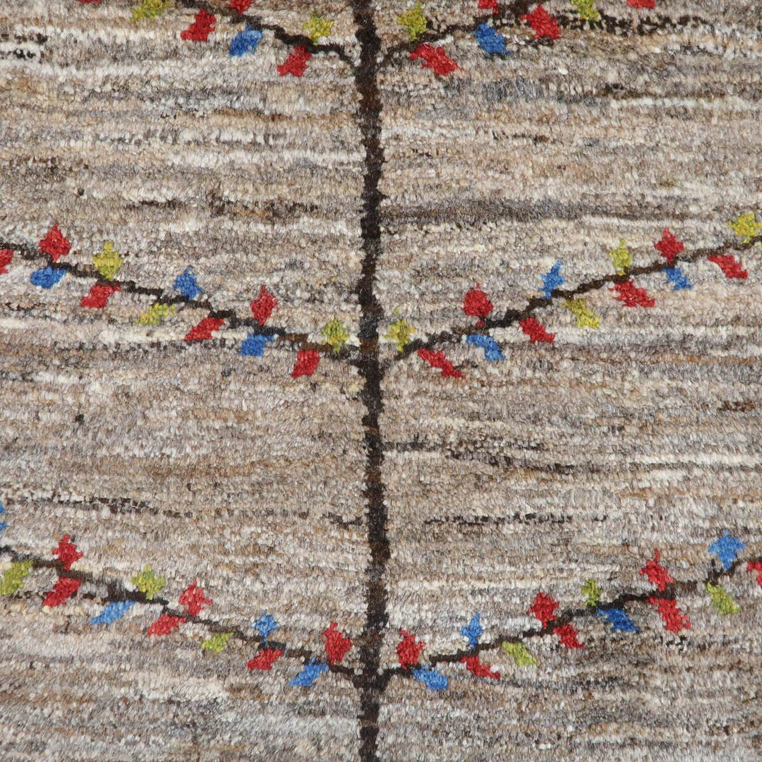 【セミオーダー受付中】  サイズ変更OK　カラー変更OK イラン　シラーズ産　ギャッベ 　（bl-11330）