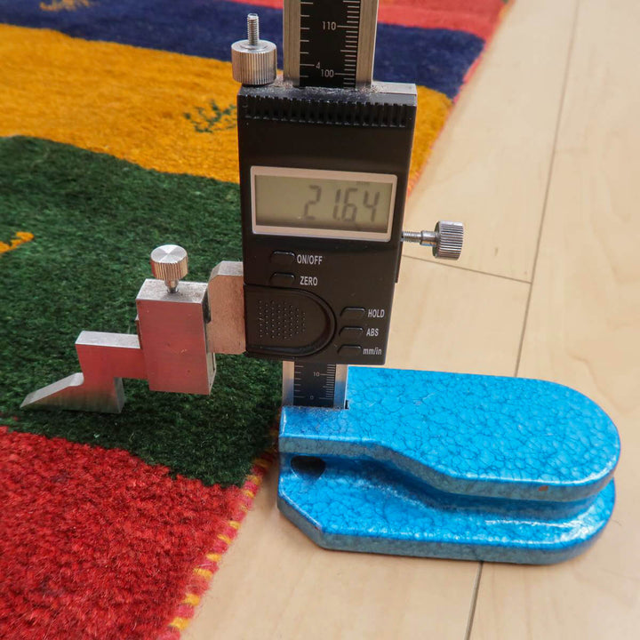 【セミオーダー受付中】  サイズ変更OK　カラー変更OK イラン　シラーズ産　ギャッベ 　（bl-11333）