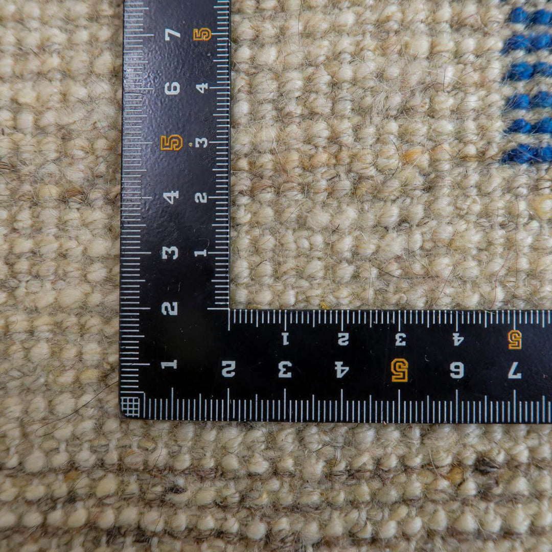 【セミオーダー受付中】  サイズ変更OK　カラー変更OK イラン　シラーズ産　ギャッベ 　（bl-11335）