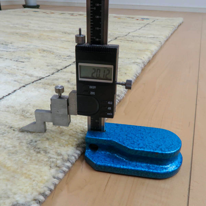 【セミオーダー受付中】  サイズ変更OK　カラー変更OK イラン　シラーズ産　ギャッベ 　（bl-11335）