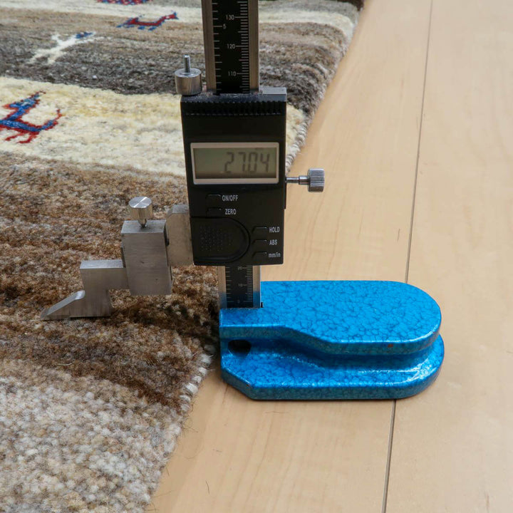 【セミオーダー受付中】  サイズ変更OK　カラー変更OK イラン　シラーズ産　ギャッベ 　（bl-11342）