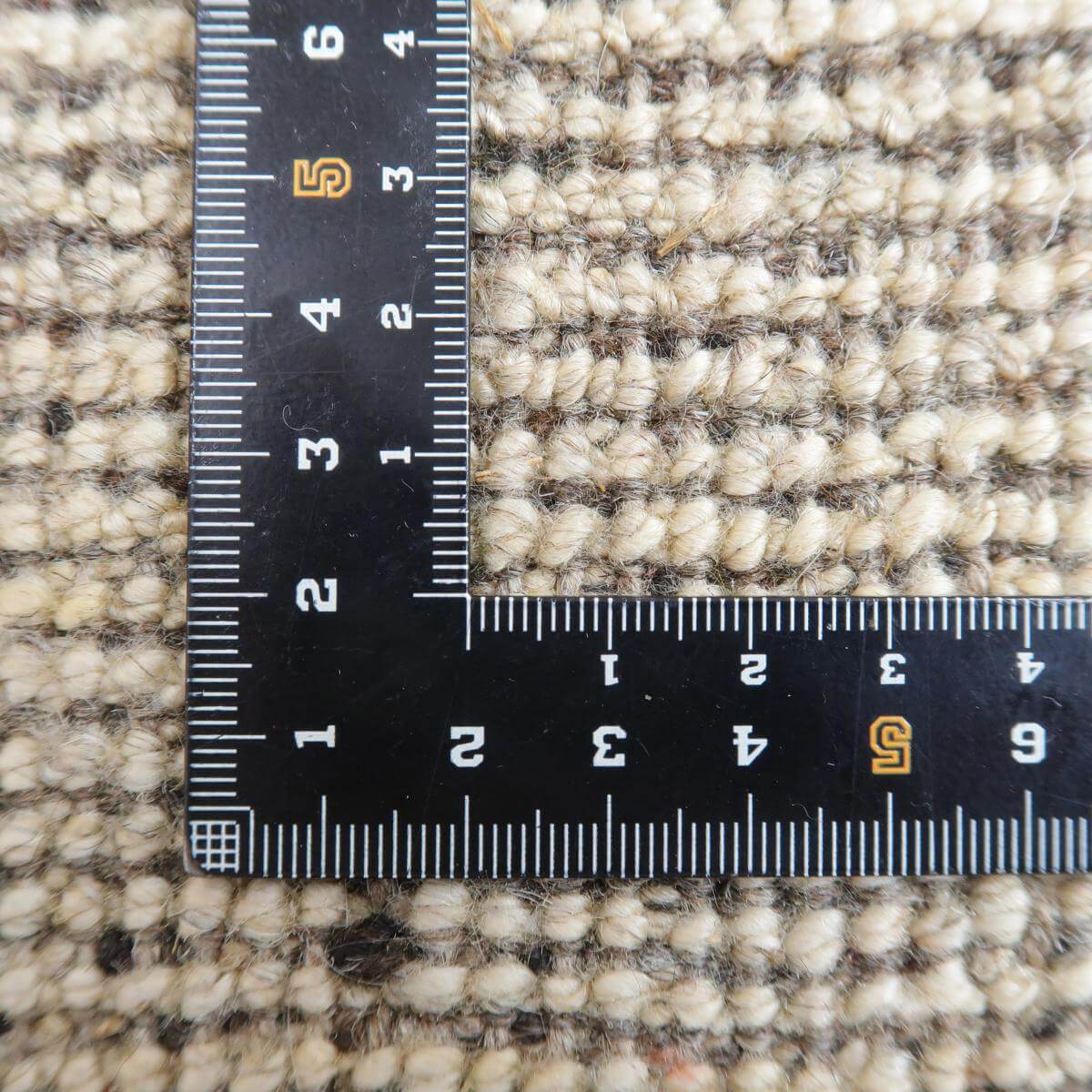 ギャッベ　絨毯 ギャッベ,ラグ,ラティーフ,192×150cm｜ペルシャ手織りウール,ベージュ