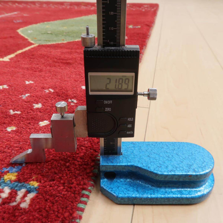 【セミオーダー受付中】  サイズ変更OK　カラー変更OK イラン　シラーズ産　ギャッベ 　（bl-11347）