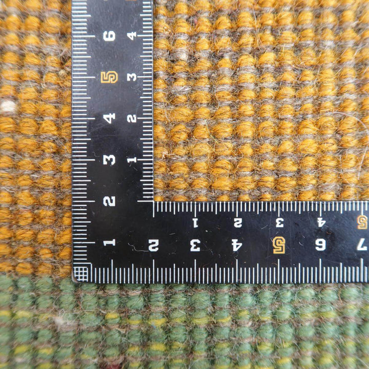 【セミオーダー受付中】  サイズ変更OK　カラー変更OK イラン　シラーズ産　ギャッベ 　（bl-11352）