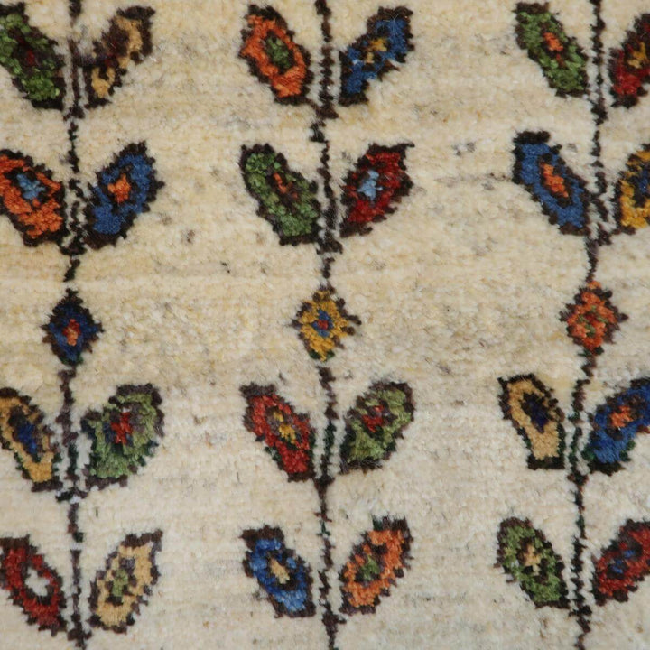 【セミオーダー受付中】  サイズ変更OK　カラー変更OK イラン　シラーズ産　ギャッベ 　（bl-11355）