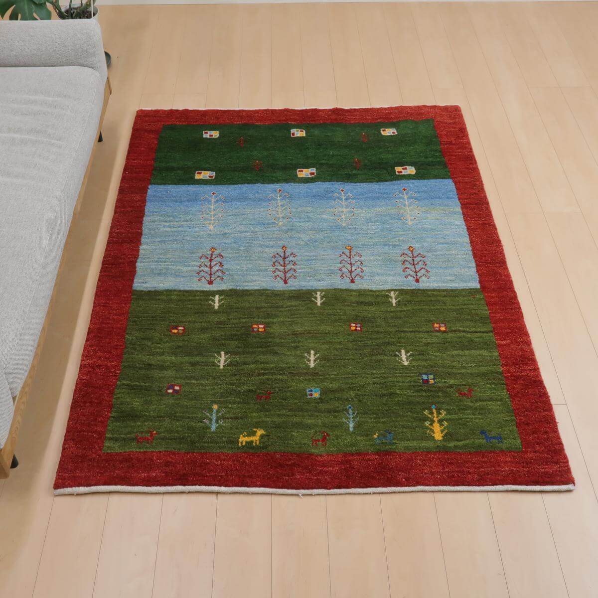 オーダーメイド受付中】イラン シラーズ産 ギャッベ （bl-11361