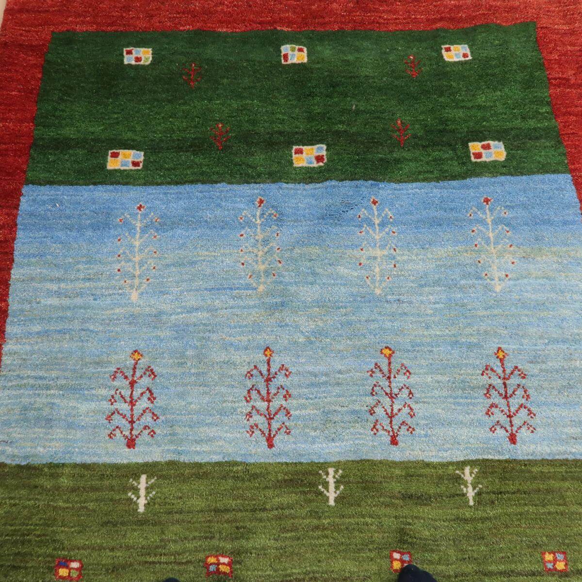 オーダーメイド受付中】イラン シラーズ産 ギャッベ （bl-11361