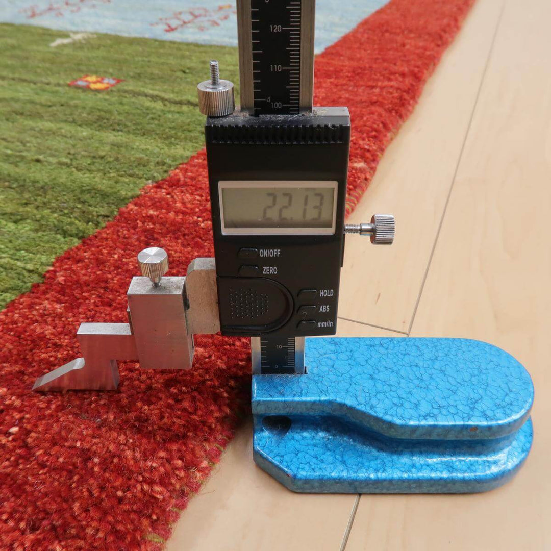 【セミオーダー受付中】  サイズ変更OK　カラー変更OK イラン　シラーズ産　ギャッベ 　（bl-11361）