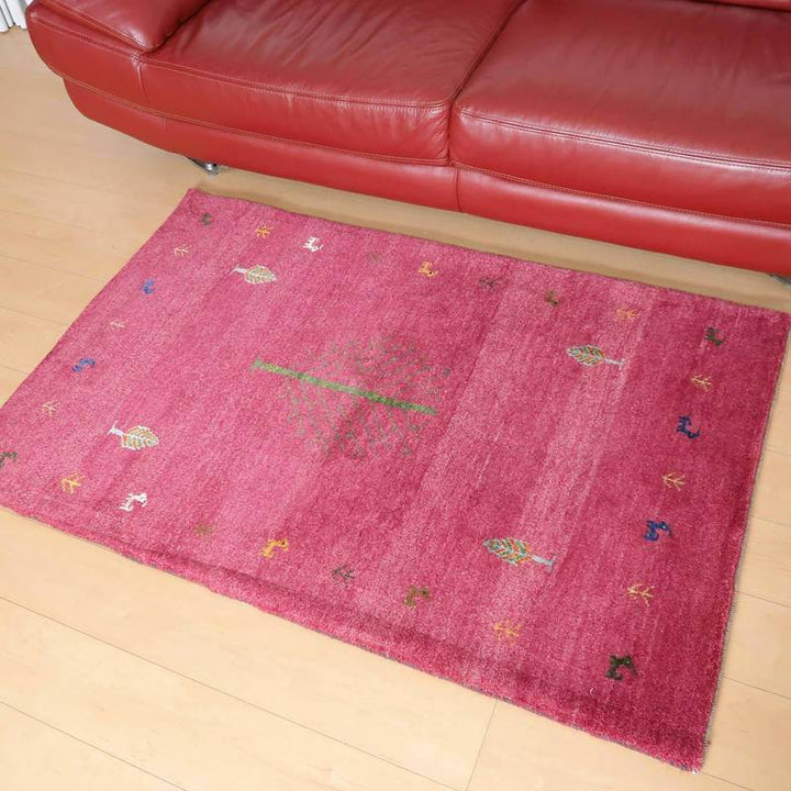 【セミオーダー受付中】  サイズ変更OK　カラー変更OK イラン　シラーズ産　ギャッベ 　（bm-10475）