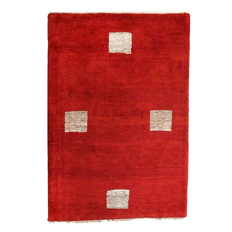 【セミオーダー受付中】  サイズ変更OK　カラー変更OK イラン　シラーズ産　ギャッベ 　（bm-10520）