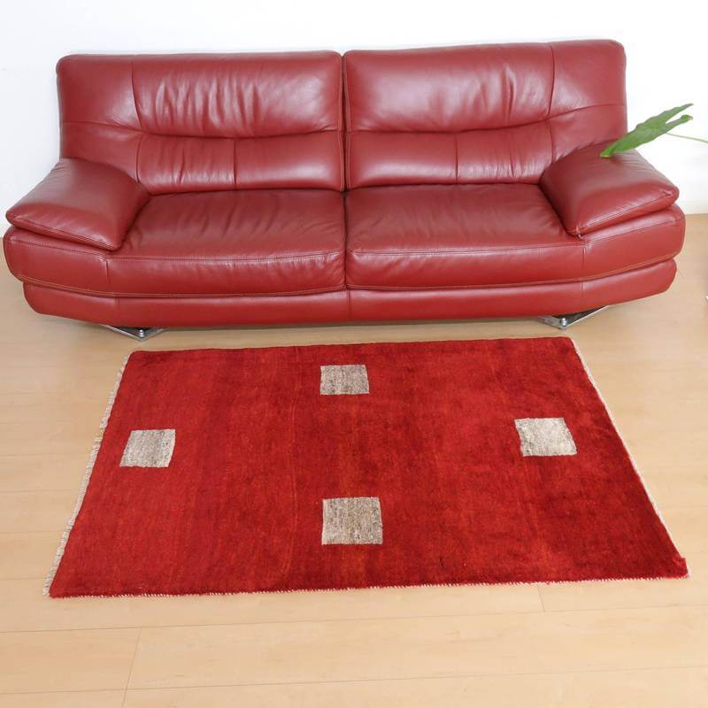 【セミオーダー受付中】  サイズ変更OK　カラー変更OK イラン　シラーズ産　ギャッベ 　（bm-10520）