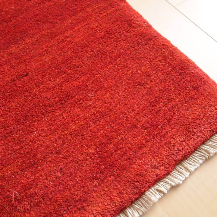 【セミオーダー受付中】  サイズ変更OK　カラー変更OK イラン　シラーズ産　ギャッベ 　（bm-10520）