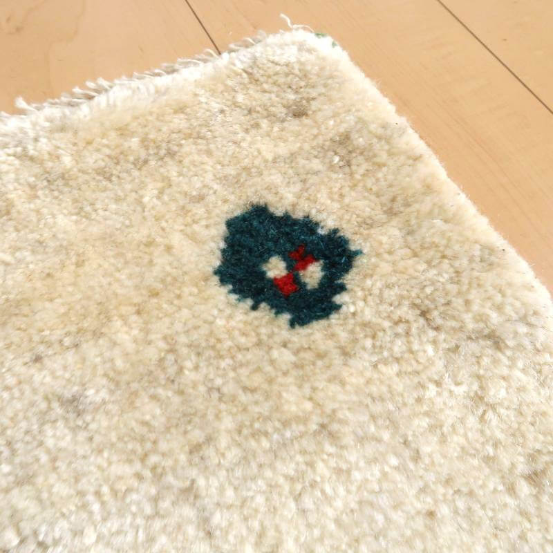 【セミオーダー受付中】  サイズ変更OK　カラー変更OK イラン　シラーズ産　ギャッベ 　（bm-10533）