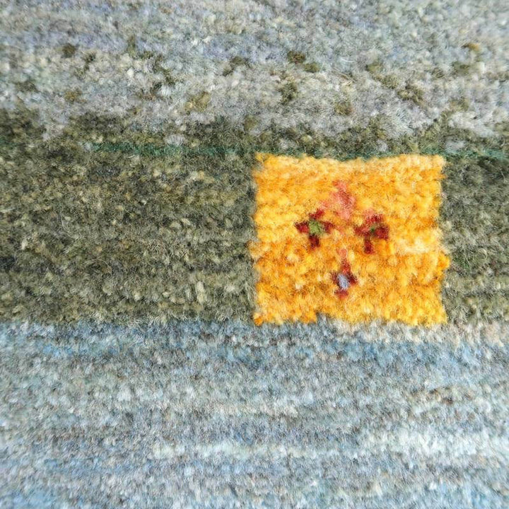 【セミオーダー受付中】  サイズ変更OK　カラー変更OK イラン　シラーズ産　ギャッベ 　（bm-10549）