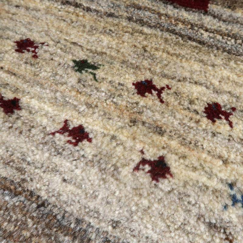 【セミオーダー受付中】  サイズ変更OK　カラー変更OK イラン　シラーズ産　ギャッベ 　（bm-10562）