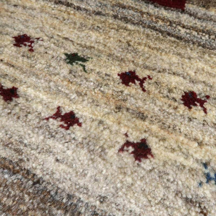 【セミオーダー受付中】  サイズ変更OK　カラー変更OK イラン　シラーズ産　ギャッベ 　（bm-10562）