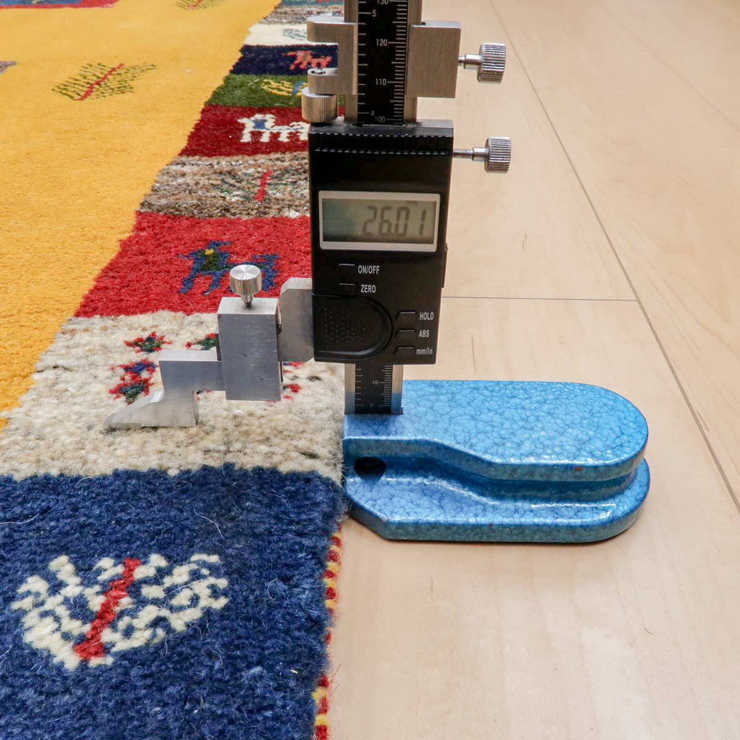 【セミオーダー受付中】  サイズ変更OK　カラー変更OK イラン　シラーズ産　ギャッベ 　（bm-11669）