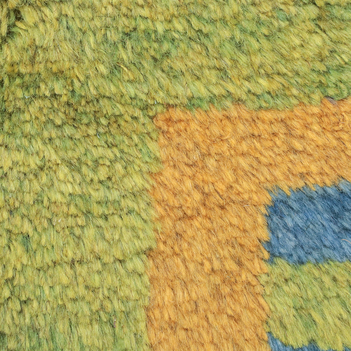 ギャッベ（ギャッベ）　40×43cm（BP-12627）