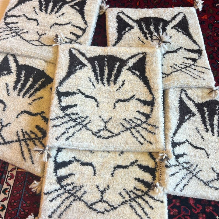 ギャッベ（ギャッベ）　42×42cm（BP-12670）