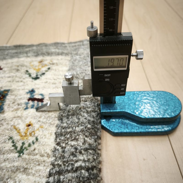 ギャッベ（ギャベ）ラティーフ　39×40cm（BP-12987）