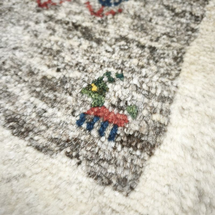 ギャッベ（ギャベ）ラティーフ　40×41cm（BP-12991）