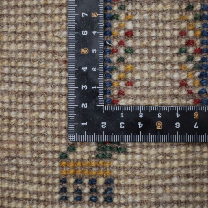 ギャッベ（ギャベ）ラティーフ　42×37cm（BP-12994）