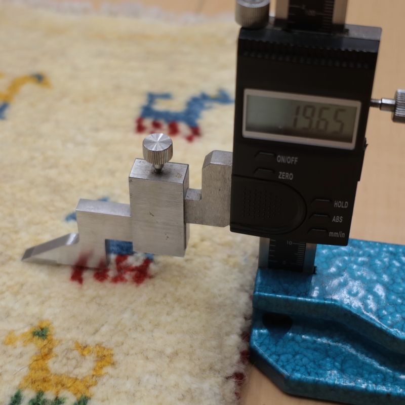 ギャッベ（ギャベ）ラティーフ　39×39cm（BP-12995）