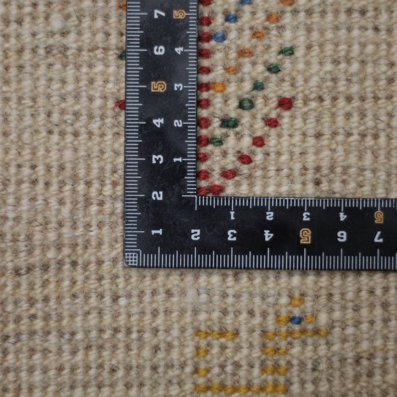 ギャッベ（ギャベ）ラティーフ　39×39cm（BP-12995）