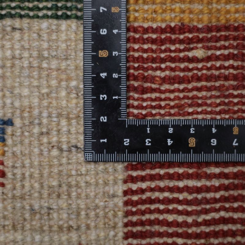 ギャッベ（ギャベ）ラティーフ　40×38cm（BP-12998）